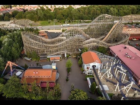 Video: Liseberg amusement park from the air