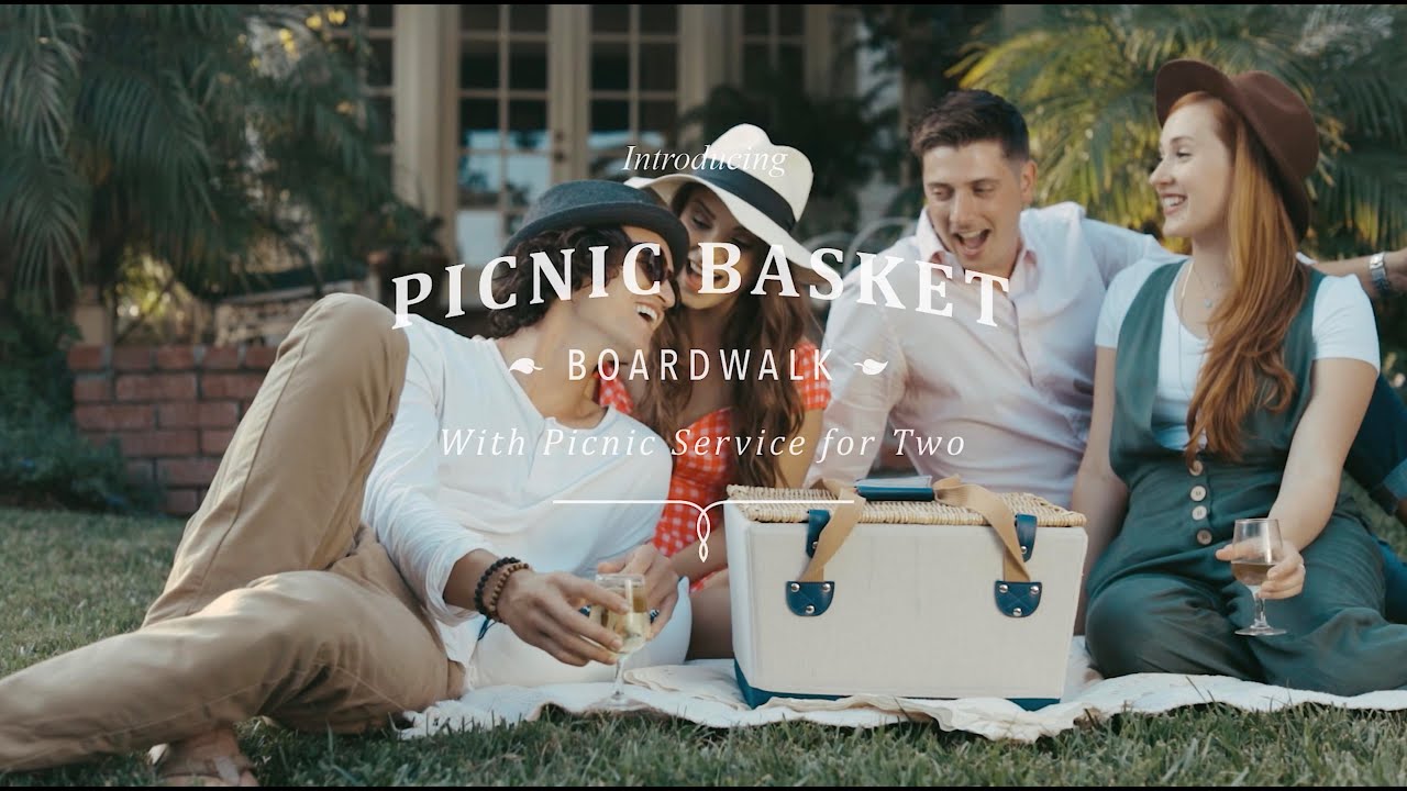 Boardwalk Picnic Basket for 2 – PICNIC TIME FAMILY OF BRANDS