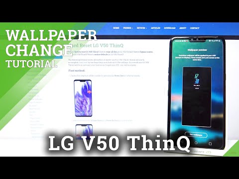 How to Find Wallpapers in LG V50 ThinQ – Original LG Wallpapers