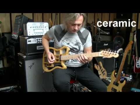 Alnico Vs Ceramic pickups