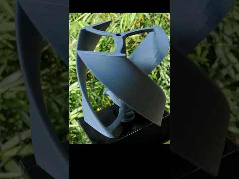 Darreius Wind Turbine || Working model || 3D printed #windturbine #scienceproject