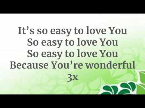 So Easy To Love You