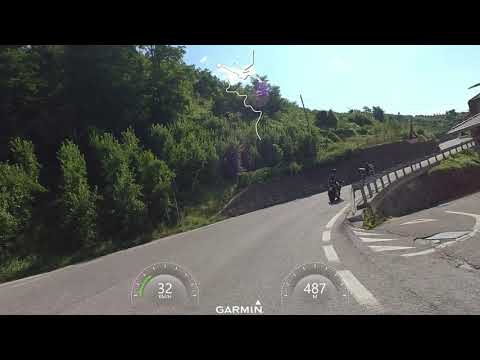 Vakantie Dolomieten 07 2019 Rijden over de SP73 vanaf Terres naar Tuenno