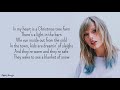 Taylor Swift - Christmas Tree Farm (Lyrics)
