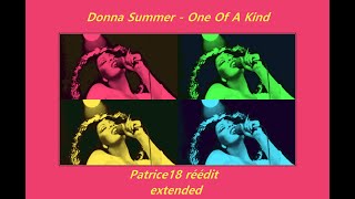 Donna Summer   One Of A Kind   Patrice18  réédit  extended  surround