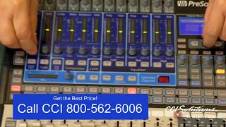 PreSonus StudioLive 16.0.2 Digital Mixer - In-depth Demo