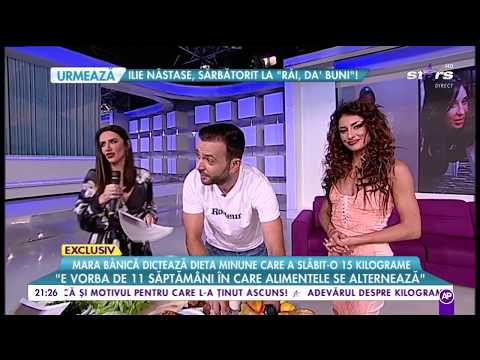 Mara Bănică dictează dieta minune care a slăbit-o 15 kilograme