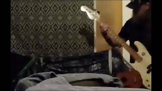 GWAR - In Her Fear / Let&#39;s Blame the Light Man - Bass guitar (demo)