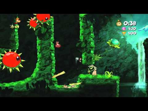 Rayman Origins - Still Flowing - Speed Trophy Playthrough
