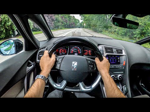 DS 5 (2.0 BLUEHDI 181 HP) | POV Test Drive #577 Joe Black