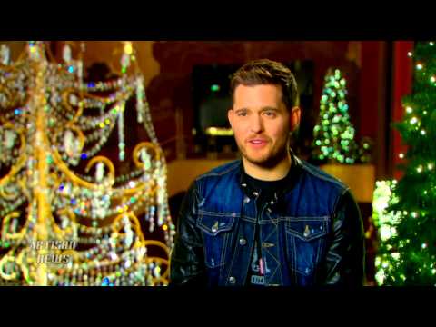 MICHAEL BUBLE DISCUSSES ARIANA GRANDE, BARBRA STREISAND, MISS PIGGY FOR CHRISTMAS