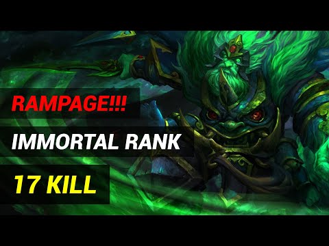 RAMPAGE!!! WRAITH KING - 17/2/4 - Dota 2 Full Gameplay