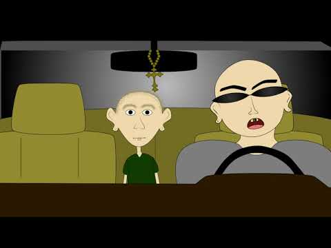 Поездка В Такси - Уродская Анимация