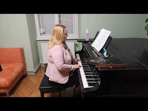 Kassai Mária: Andante cantabile (Zongoraiskola I. / 34.) - Emese 🎹❤️🙏