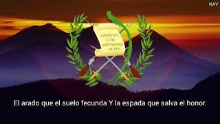 Anthem of Guatemala (With Spanish Lyrics)