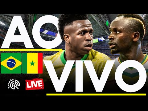 BRASIL X SENEGAL | JOGO AMISTOSO SELEÇÃO BRASILEIRA AO VIVO | DIRETO DO EMIRATES STADIUM