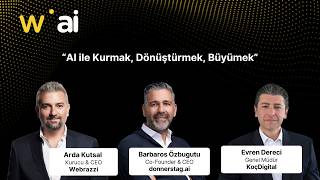 AI ile Kurmak, Dönüştürmek, Büyümek | Webrazzi AI 2026
