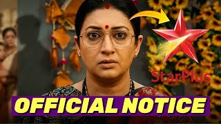 Download lagu Star Plus  Notice on Kyunki Saas Bhi Kabhi Bahu Thi Off Air | Season 2 Latest Update mp3