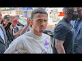 GERVONTA YOU A B*** - ROLLY ROMERO IMMEDIATELY AFTER PUSH T WEIGH IN! TEAM SAYS TANK IS NERVOUS