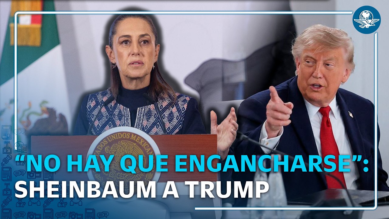 Claudia Sheinbaum responde a declaraciones de Trump sobre México y el narcotráfico