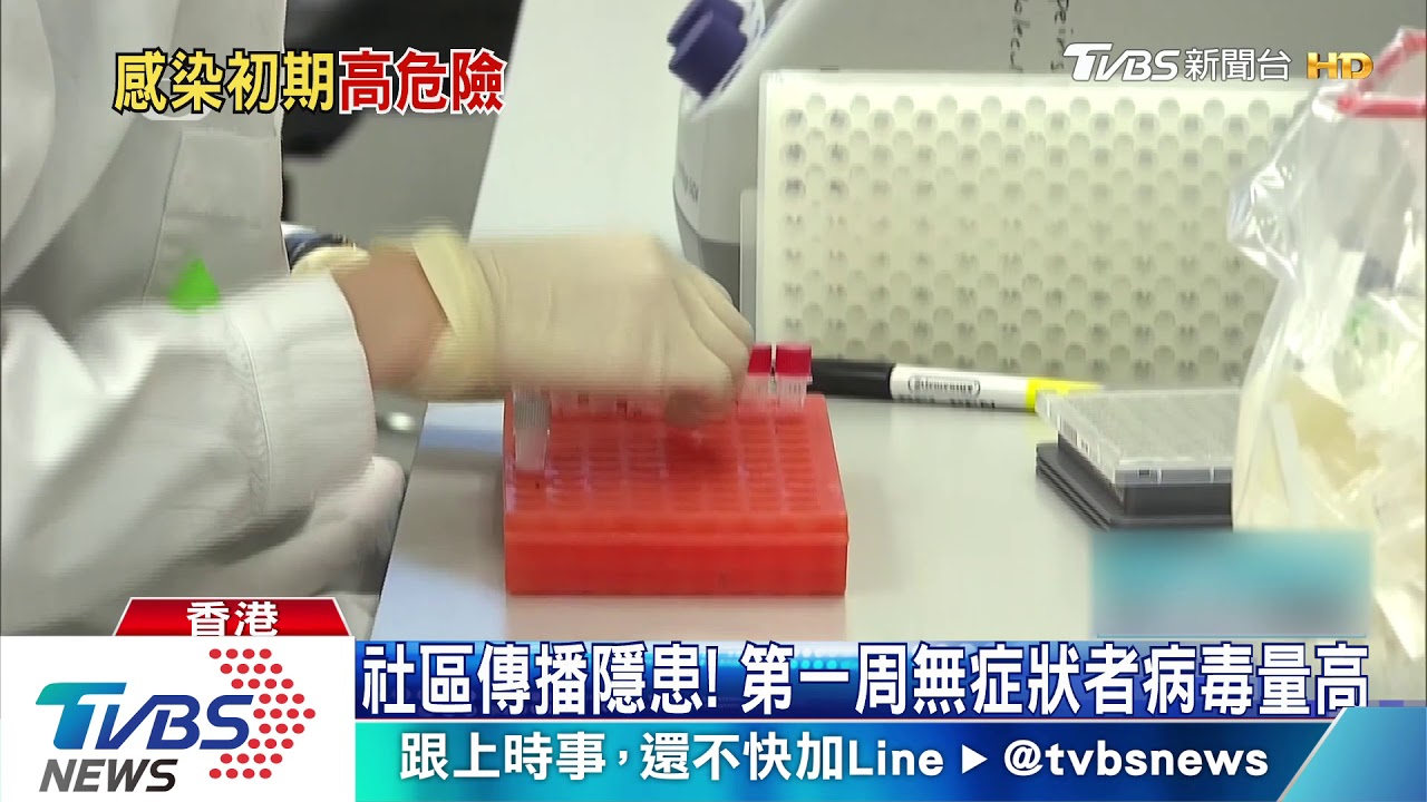 港大研究:初期感染者 體內已有大量病毒