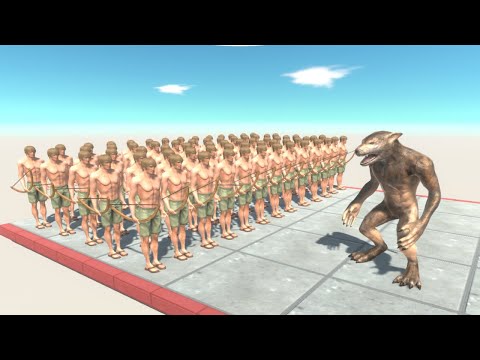 50X Archie The Archer vs every Unit  ( Animal Revolt Battle Simulator )