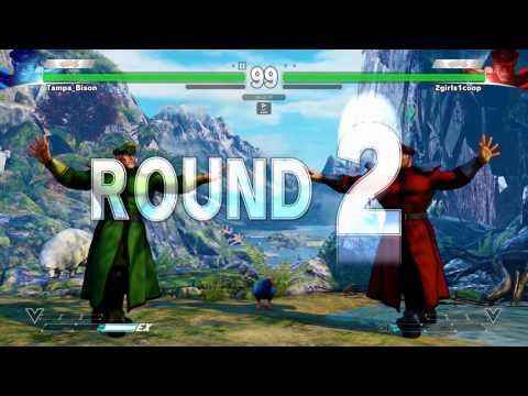 SFV~ M.Bison (Tampa Bison) vs   M.Bison (2girls1coop) HD