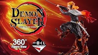 Demon Slayer Rengoku Kyoujurou Ichiban Kuji Figure 360° View
