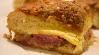 Smoked Ham Hawaiian Sliders Recipe