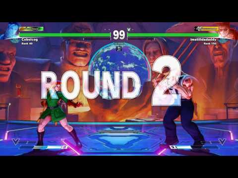 SFV~ Guile (imstilldadaddy) vs. Cammy (Cobelcog) HD