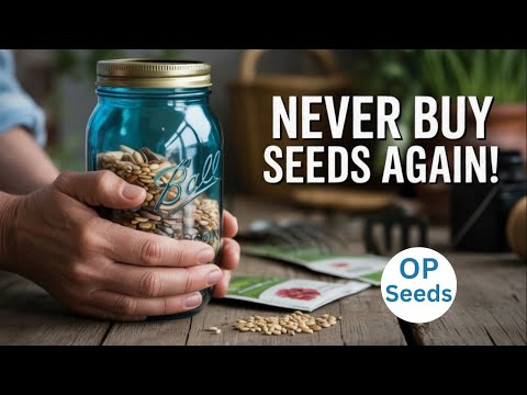 Never Buy Seeds Again: Open-Pollinated Seed Saving Guide