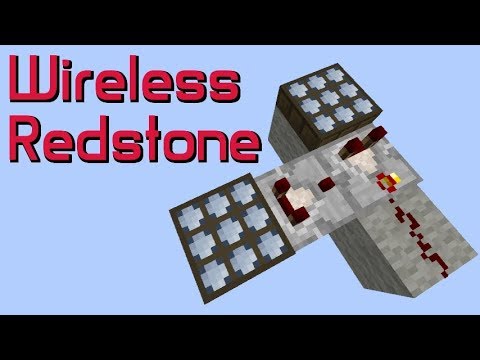 Wireless Redstone [vertical] | Minecraft