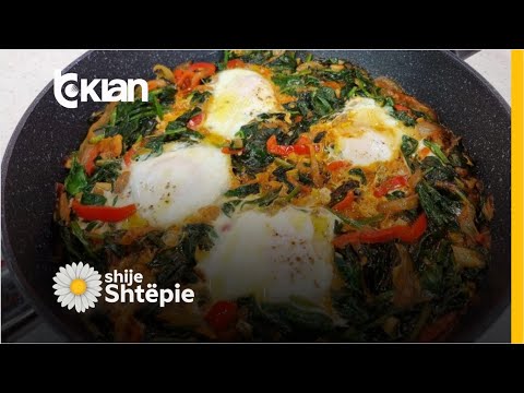 Shije Shtëpie - Spinaq me speca dhe vezë nga zonja Vjollca - Tv Klan