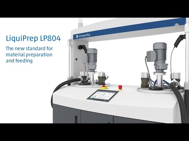 LiquiPrep LP804 - The new standard for material preparation and feeding