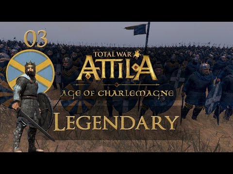 Total War: Attila - AoC (Legendary) - Kingdom of Mercia - Ep.03 - Suspicious Moves!