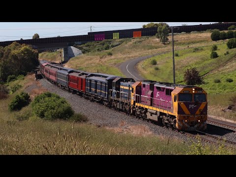 SRVs Members Christmas Train climbs Lovely Banks | N454, T395