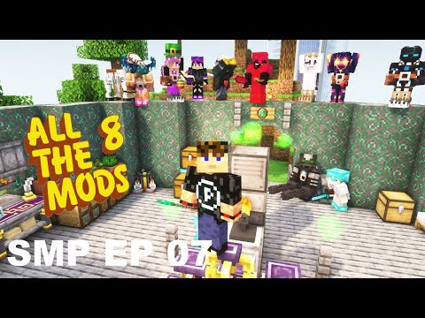 ATM 8 Multiplayer - EP 07 - We have walls!