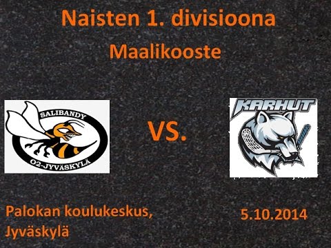 Naisten 1. divisioona: O2-Jkl - FTB Karhut (5.10.2014)