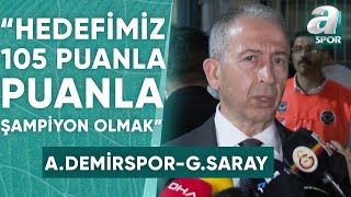 Galatasaray İkinci Başkanı Metin Öztürk: Hedefimiz 105 Puanla Şampiyon Olmak / A Spor