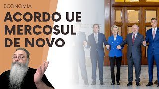 MERCOSUL e UE assinaram DE NOVO o ACORDO que TINHA SIDO ASSINADO em 2019, o QUE VAI MUDAR dessa VEZ?