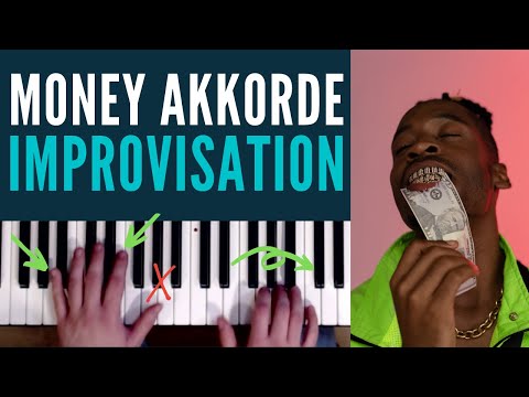 Hitformel zum Improvisieren und frei Klavierspielen (Money Akkorde)