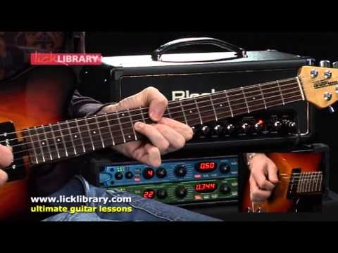 Pink Floyd Guitar Lesson | Money Guitar Solo | Sample | Jamie Humphries Licklibrary