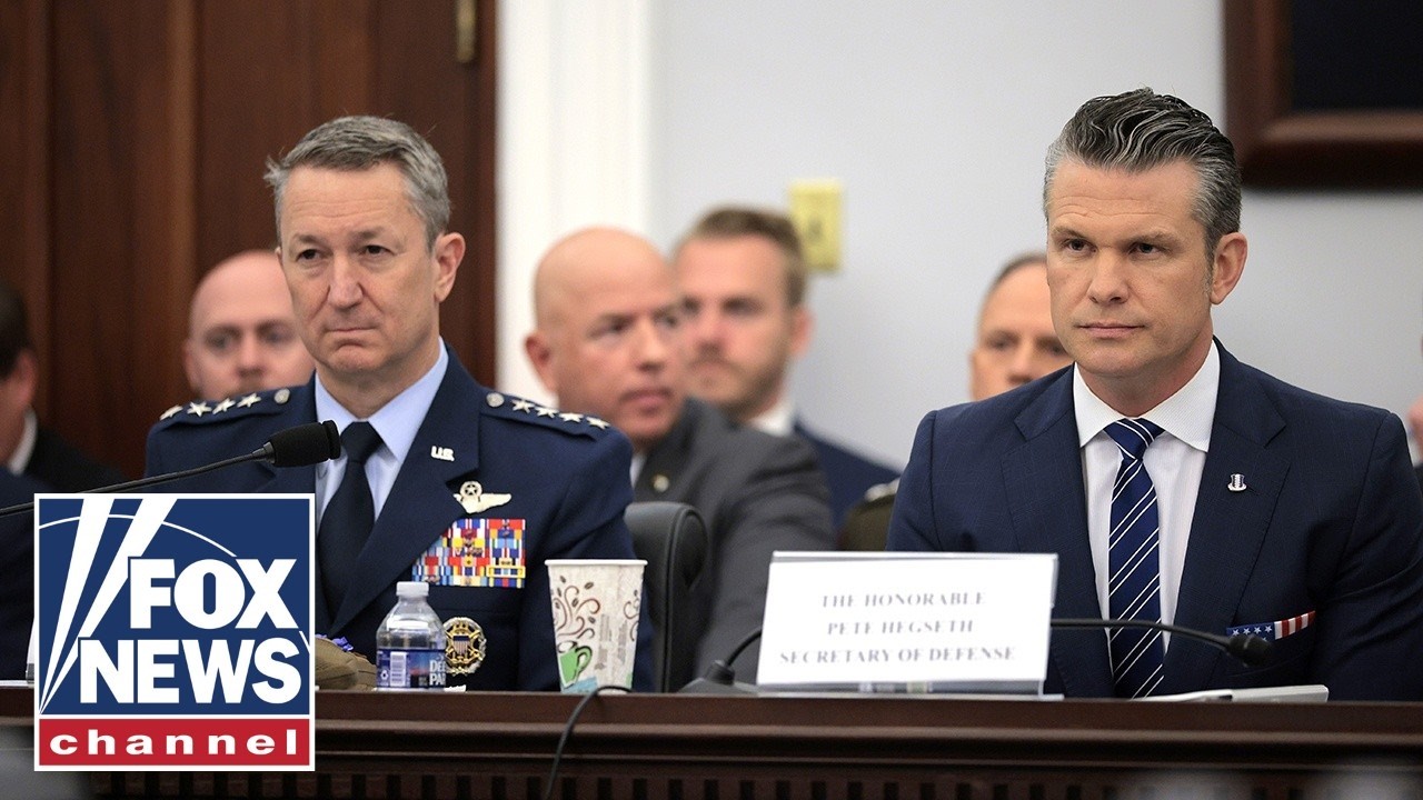WATCH LIVE: Hegseth, Caine face Congress in high-stakes hearing
