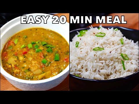 QUICK & EASY 20 MINUTE MEAL (HEALTHY & DELICIOUS) | Pressure Cooker Meal