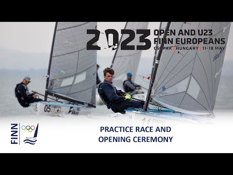 Highlights from 2023 Open Finn Europeans Practice Race and Opening Ceremony