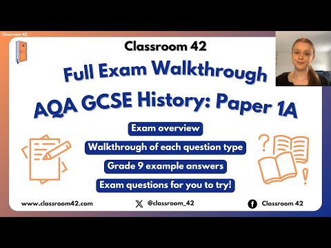 AQA GCSE History Paper 1A Exam Walkthrough - Exam Technique & Example Answers