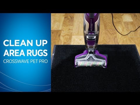 Plaunantis dulkių siurblys - šluota Bissell CrossWave PetPro / BISS10077 video