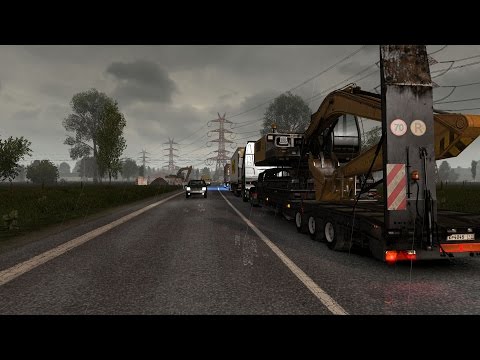 ETS2 DAF XF 105 + ProMods 2.10 + RusMap 1.6.3 - Гомель - Мурманск