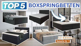Beste BOXSPRINGBETTEN (Testsieger 2025) | Top 5 Boxspringbett Vergleich ⭐️⭐️⭐️⭐️⭐️