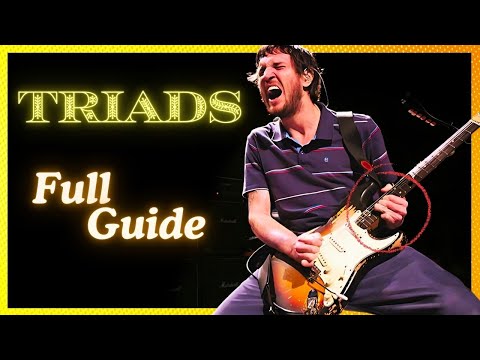 Start practicing Triads like this every day to skyrocket your Guitar skills